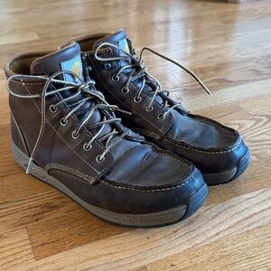 Carhartt Brown Leather Chukka Boots - used